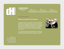 Tablet Screenshot of dhvastgoed.nl